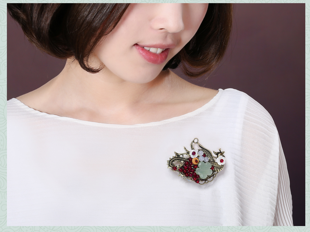 Broche femme en Matériau mixte - Ref 1187895 Image 19