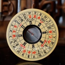 Huining Wanan Feng Shui compass pure handwood solid wood три дюйма 5 слоев RMBтри диска диаметром 7 5CM