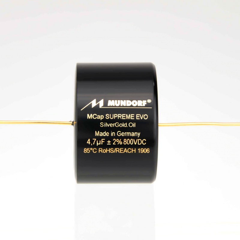 Germany Mundorf Mcap Supreme EVO oil gold and silver oil-immersed coupling crossover capacitor