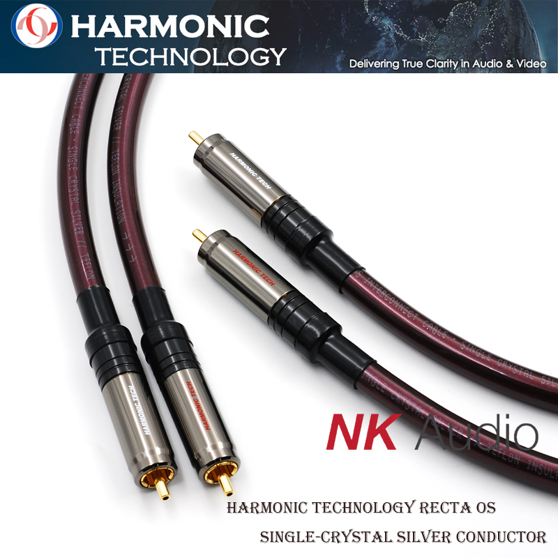 Extraordinary expressiveness Harmonic tech RecTa OS square core single crystal silver signal cable RCA XLR
