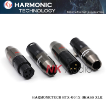 HarmonicTech American Harmony Technology HTX-6612 BRASS XLR Balance Plug Signal Head