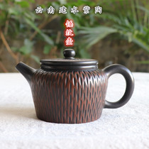 Yunnan Jianshui tea set ceramic teapot bubble teapot novice stone lather exquisite hammer pot affordable handmade single pot
