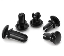 Nylon rivet push-type plastic rivet PC board plastic expansion buckle buckle fan rivet R3R4R5R6