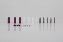 Corrosion-resistant protection thread plugging sandblasting oxidation electroplating elastic plug silicone high temperature tapered thread blind hole