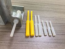 High temperature resistant silicone hand pull plug oxidation spraying tapered through hole outer diameter threaded hole corrosion resistant elastic size plug