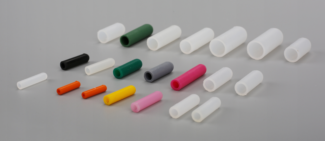 High temperature resistant silicone sleeve spray plated elastic sleeve corrosion resistant threaded screw rod outer diameter protection universal sleeve tapered stopper