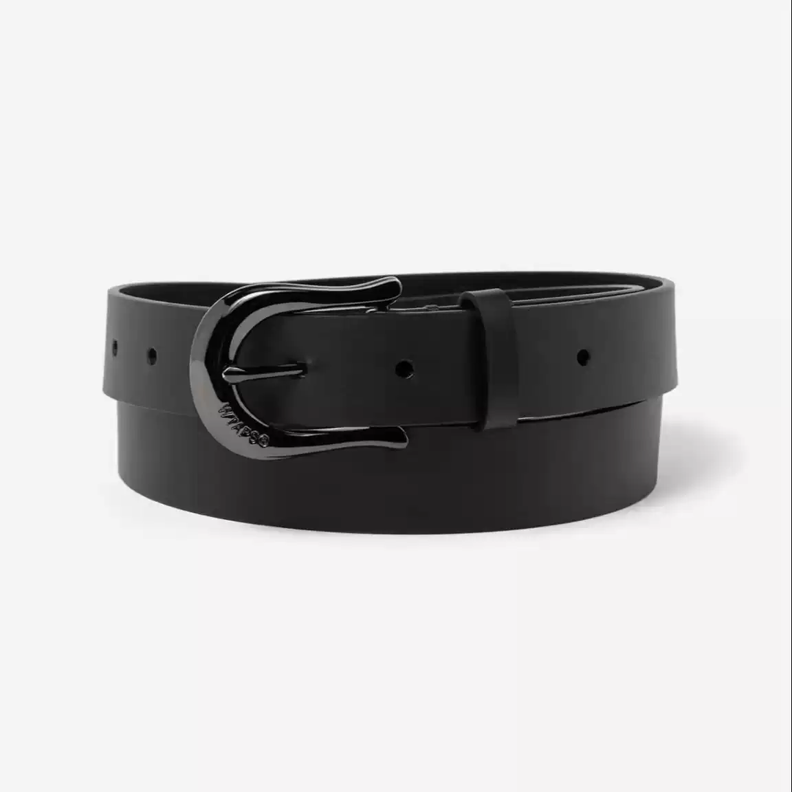 上海现货WTAPS HOOF/BELT/SYNTHETIC 印花小标皮革腰带皮带25SS-淘宝