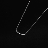 Подвеска, свитер, универсальный брендовый аксессуар, серебро 925 пробы, простой и элегантный дизайн, осенняя, изысканный стиль