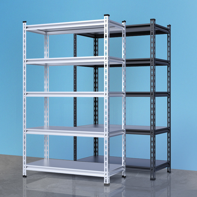 Home shelf rack multi-layer storage display balcony kitchen floor supermarket warehouse angle steel storage iron rack