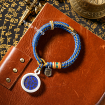 Chuyanyanxintang thangka Regong high-end hand-painted pharmacist heart mantra thangka bracelet