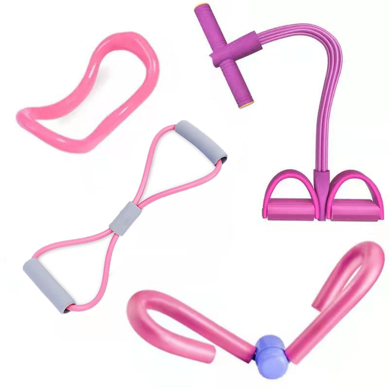 8-character puller beauty back chest expander stretch belt open shoulder exercise arm eight-character pull rope home yoga equipment