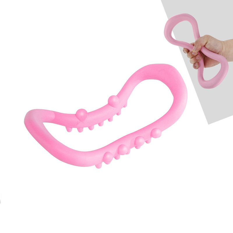 Big press grinding point yoga ring open shoulder artifact yoga circle open back beautiful back yoga equipment thin shoulder fitness magic ring