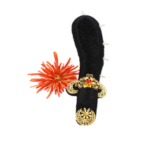 Headwear Tang Yin dance hair bun performance ornaments peach and plum Cup classical dance beauty flying drunken spring wind examination wig