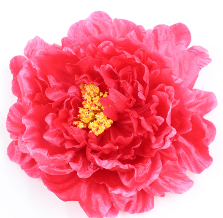 Performance Head Flower Oversize Mudan Flower Tang Dynasty Princess Guido Princess Head Decoration Dance Performance Fake Flower Ancient Dress Styling Simulation Head Flower