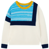 erdosKIDS Ordos childrens clothing childrens sunshine cute pit texture contrast cashmere sweater