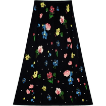 (Same style as the show) ERDOS Liu Wens same style elegant jacquard skirt for women 24 spring new knitted skirt