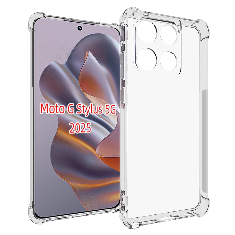 Suitable for Motorola Moto g Stylus 2025 Us Version 5g Transparent Anti-Fall Phone Case Xt2541 Protective Cover Edge 60 Stylus 5g Printed Phone Case Protective Cover Suitable for Motorola Moto g Stylus 2025 Us Version 5g Transparent Anti-Fall Phone Case Xt2541 Protective Cover Edge 60 Stylus 5g Printed Phone Case Protective Cover