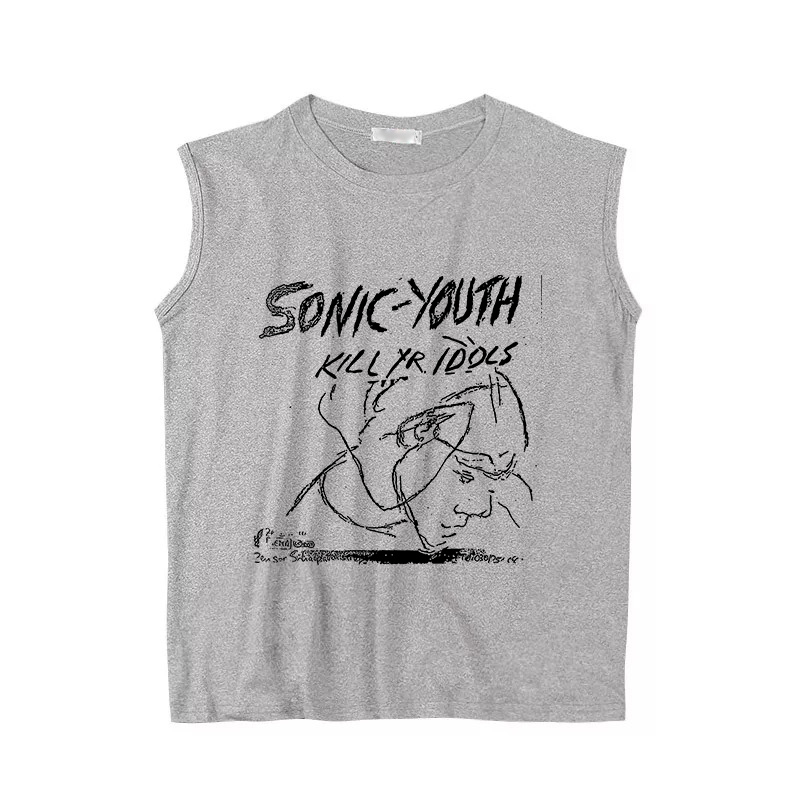 Oasis Kurt Cobain Sonic Youth Radiohead Summer Vest