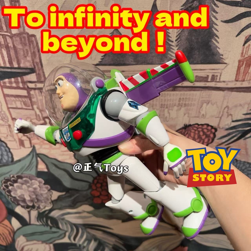 Toy Story 30Th Anniversary Edition Spanish Version Buzz Lightyear Woody Jessie Sound-Activated Action Figures
