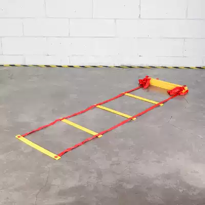 Football training soft ladder rope ladder jumping ladder agile ladder speed ladder football fitness training rope ladder