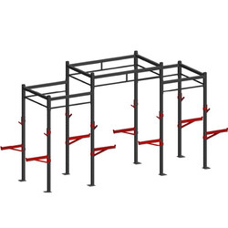 Gym Combination Strength Rack Comprehensive Training Rack Matrix Rack Weightlifting Rack Pull-Up Bar Parallel Bars Barbell Rack Fitness Equipment