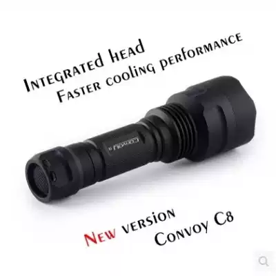 Great Wall Convoy C8 imported XML2 T6 strong long-range 18650 flashlight 7135*6 version