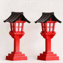 Japan makes direct mail spring day lanterns A pair of red black shrines Shrines God-God-Shed God-Shed God Dao Mini God