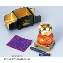 Made in Japan Direct mail Lead chime Copper chime practice bowl Portable Buddha sound bowl set Lead Qing Copper Qing Buddha dharma instrument