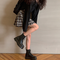 Red People Hall plaid skirt female 2021 new summer design sense minority hanging high waist a pleated skirt skirt