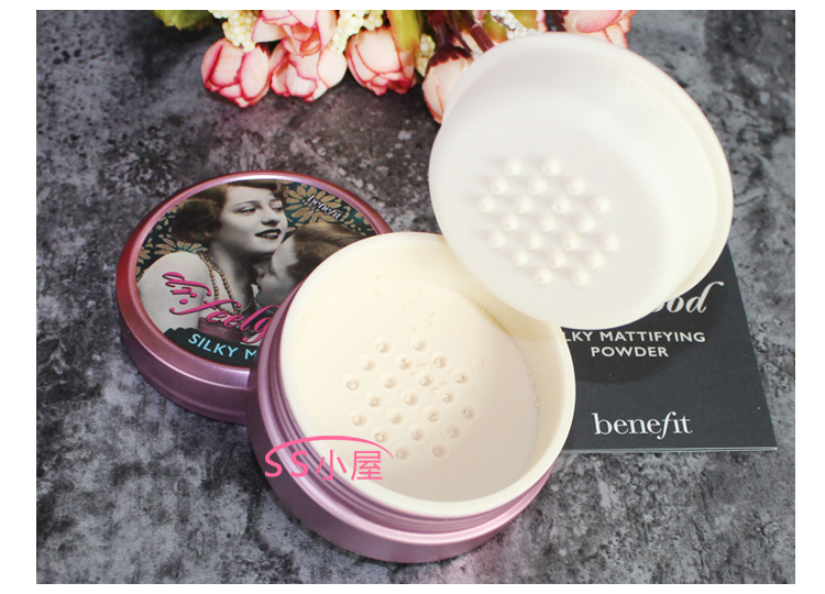 Pui Ling Fei Tốt không dầu mờ mờ bột lỏng 16g Lard thuốc mỡ trang điểm kiểm soát bột dầu - Quyền lực phấn phủ cellio