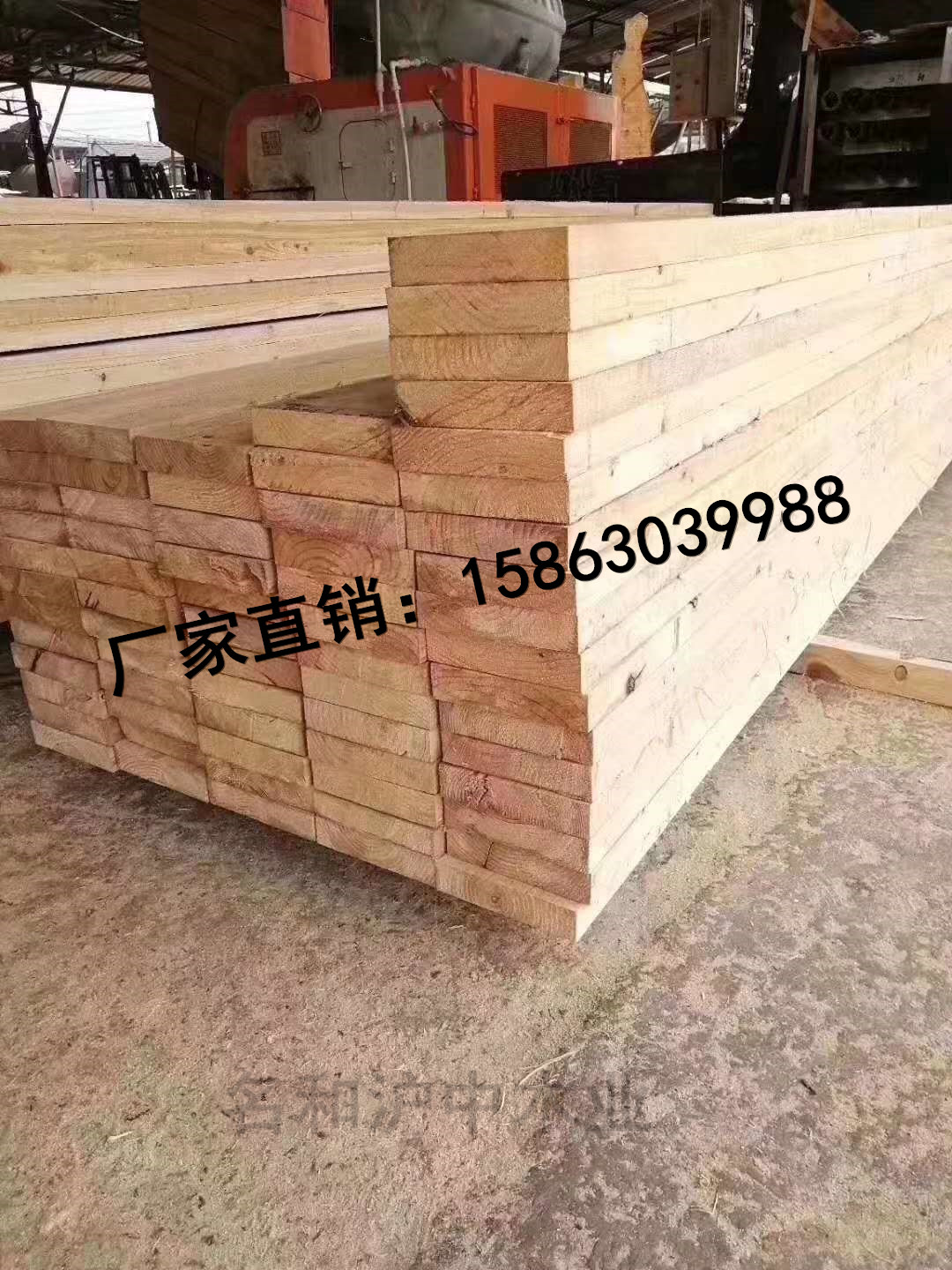 4x7 square wood engineering wood strip radiant pine support mold generous sleepers for construction wood square site direct delivery