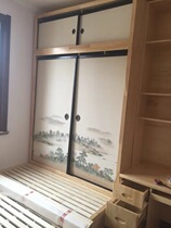 And the room Forsma Gate Tiandian with door tatami sliding door wardrobe door cabinet door lattice door generation door solid wood door track