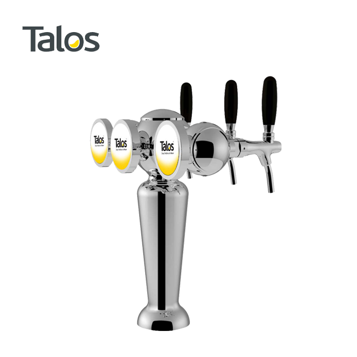 Talos Tarros Beer Distribution Equipment Bar Beer Column Vases With Lamp Wine Tower