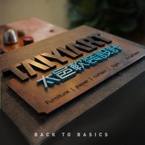 Recruit new products creative image wall signs wrought iron original personality house number design custom-made