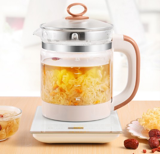 Health pot automatic thickened glass tea maker traditional Chinese medicine pot multi-functional flower teapot office small health pot