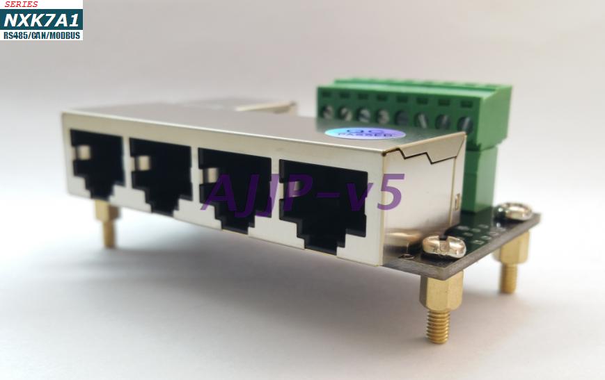 RS485 Modbus CAN Industrial controller bus Serial communication hub connector RJ45 interworking network interface