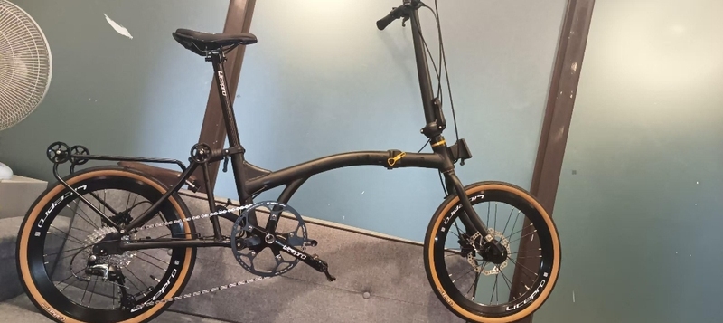 Guobu Folding Bicycle 20inch Disc Brake Version Aluminum Alloy Wheelset 406/451 Chainring 53 Japanese Kit 4700