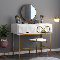 Light luxury dressing table small apartment modern light luxury master bedroom storage cabinet integrated Net red ins Wind Nordic dressing table