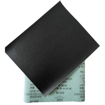 Water-resistant wall grinding sandpaper putty powder Furniture iron polishing 300 mesh woodworking sandpaper 50 national