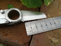 Mini-Remix Mini Warrior Double-edged Knife