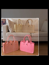 Xin Help groceries Groceries Multipurpose Felt Bags Gift Bags Portable Handbag 100 hitch a large capacity shopping bag female