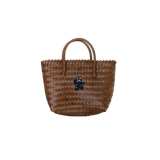 Оригинальная плетеная корзина, вместительная и большая сумка на одно плечо