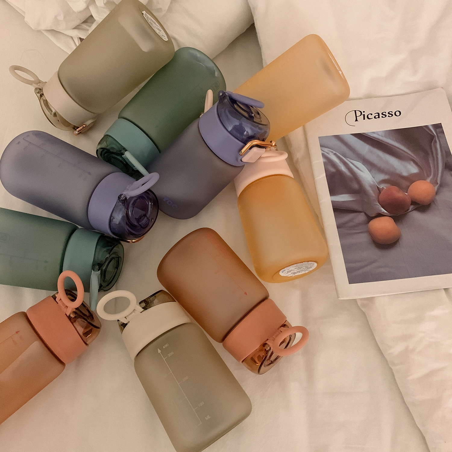 Xin Help Grocery Store High Face Value Portable Students Water Glass Female Summer Transparent Accompanying Cups Large Capacity Plastic Cups