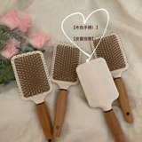 Синь помогает продуктовому магазину деревянную ручку массаж расчесывание роста для волос Гладкая комбинация.