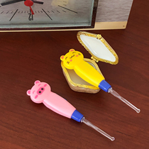 Xin help adults and children portable luminous belt light Ear cleaning Ear ear digging ear digging ear spoon Ear spoon tool