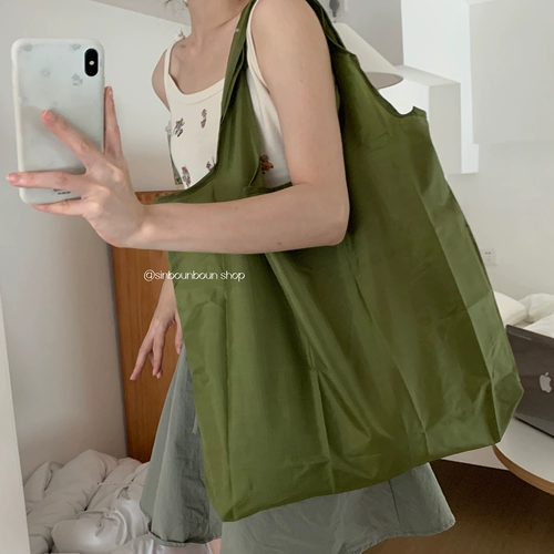 Портативный вместительный и большой складной шоппер, сумка для хранения на одно плечо