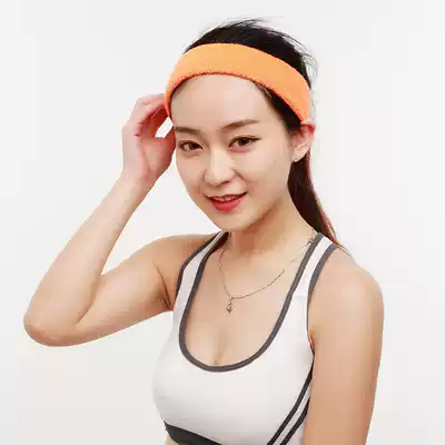 Guide sweat belt sports headband sweating belt men and women outdoor headscarf fitness harness basketball running sweat headband