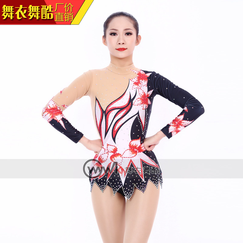 Dance clothes dance cool art gymnastics suit bodybuilding figure skating competition skills art koala team children's performance ring ball