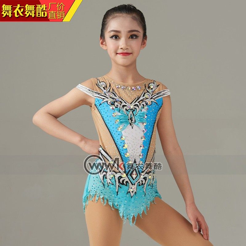 Dance clothes dance cool artistic gymnastics clothes figure skating training clothes female art test skills children's performance professional dance clothes