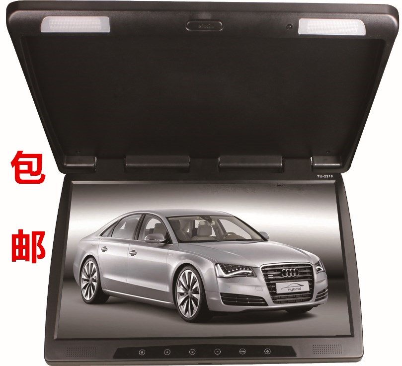 Vehicle ceiling display HD monitor LCD screen car 22 inch TV bus modification